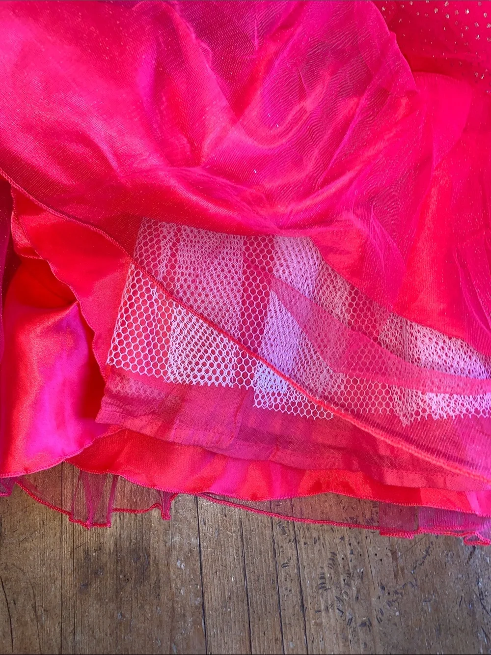 Sparkle Hot Pink Tulle Party Dress for Kids